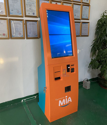 Kios Dispenser Tiket Mesin Penjual Otomatis 43 Inch