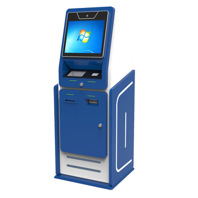 Pusat Perbelanjaan Layar Sentuh Bitcoin ATM Cryptocurrency Kiosk Floorstanding