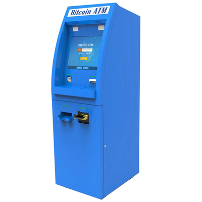 Mesin ATM Bitcoin Dua Arah 19 inci Dengan Kios Pembayaran Tagihan Perangkat Lunak Atau ATM Crypto