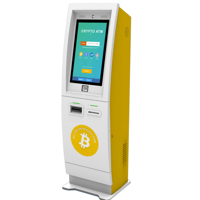 22 Inch Free Standing Bitcoin Kios ATM Self Service Banking Kiosk