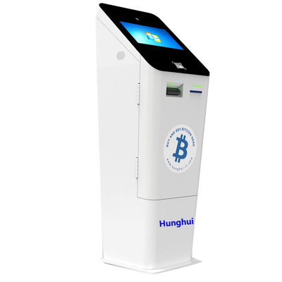 Layar Sentuh Bitcoin ATM Kiosk Cryptocurrency Atm Machines Mendukung Dompet Bitcoin