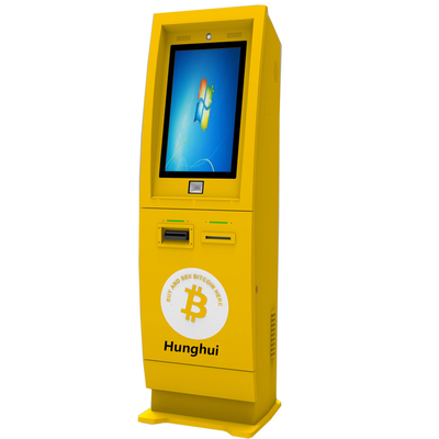 OEM ODM 21,5 inci Self Service Bitcoin Teller Machine Cryptocurrency Exchange ATM