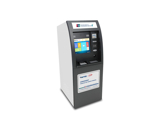 Mesin ATM Tunai Massal Keamanan Tinggi Mesin ATM bank bisnis 19 inci