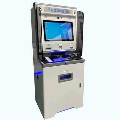 Kios Mesin ATM Bank Multifungsi 17 inci Dengan Dispenser Uang Tunai