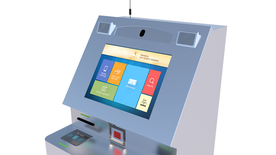 17~19 inci Mobile Top Up Kiosk / Self Service Banking Kiosk Desain Cerdas