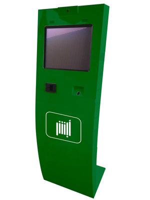 Powder Coated Metal Multimedia Self Service Kiosk Machine Untuk Kampus Sekolah