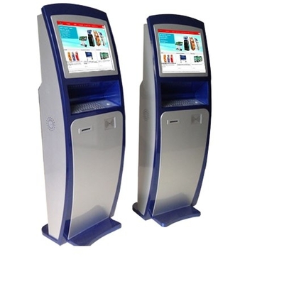 Kios Dispenser Kartu SIM Telekomunikasi 19 inci Dengan Akseptor Uang Tunai Dan Koin