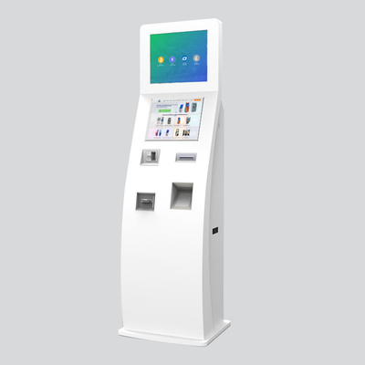 17inch IR Touch Dual Screen Self Service Payment Kiosk Machine Di Toko Ritel